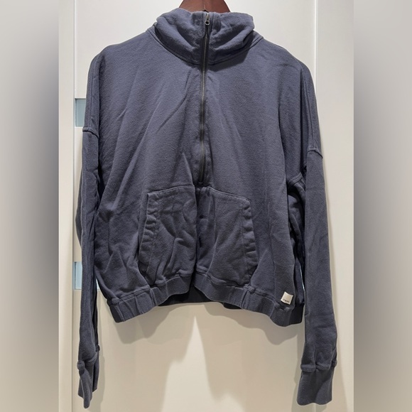 Vuori Sunnyside Half Zip Women's Half Zip Jacket Azure Medium - Picture 1 of 8